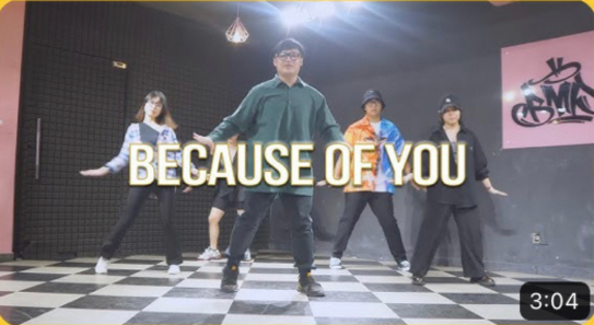 Because of you – Neyo / P-Max Choreography